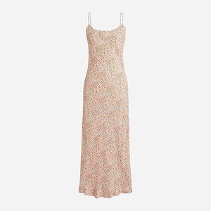 JCrew Gwyneth cupro-blend slip dress size 4